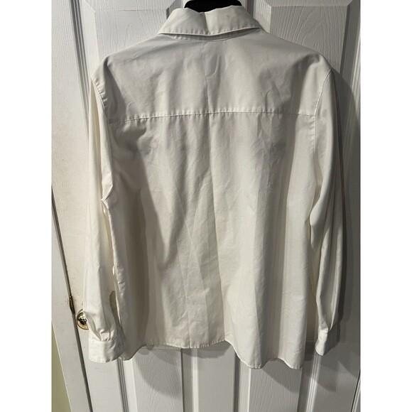 Orvis Shirt Womens 14 Cardinals Button Down Embroidered Blouse Nature Whimsical - Picture 8 of 9